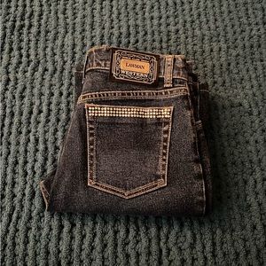 Vintage Lawman Western Rhinestone Jeans